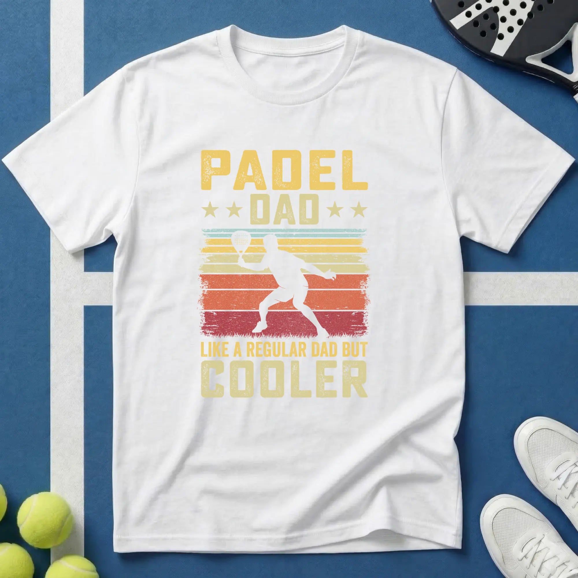 Padel grandpa like a regular grandpa but cool T-Shirt