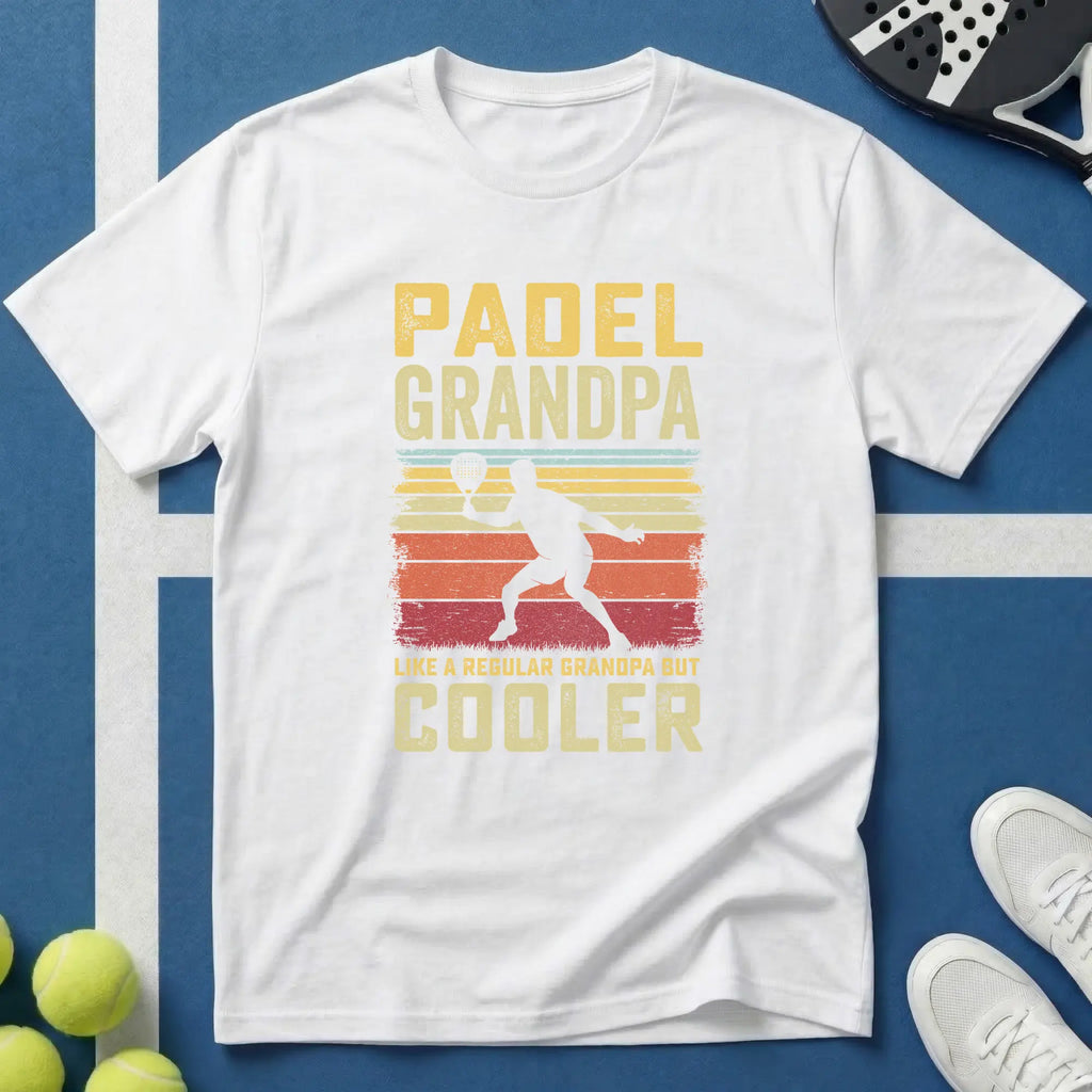 Padel dad like a regular dad but cool T-Shirt