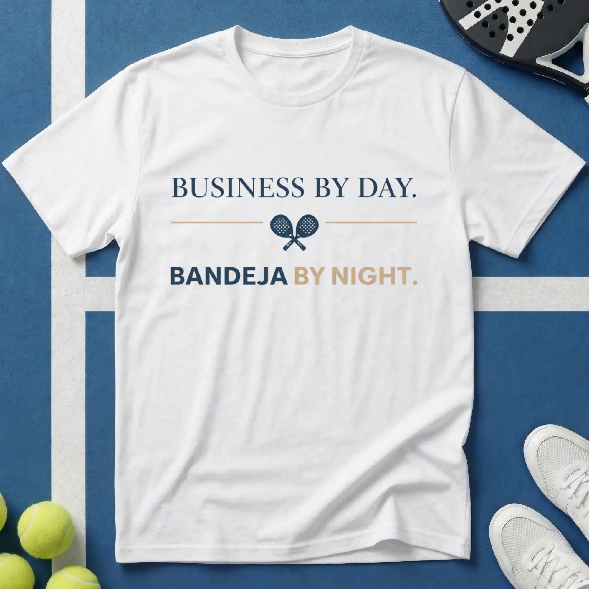 Padel Business by day Bandeja by night T-Shirt