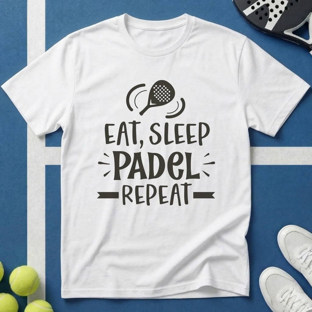 Eat, sleep Padel repeat T-Shirt