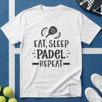 Eat, sleep Padel repeat T-Shirt