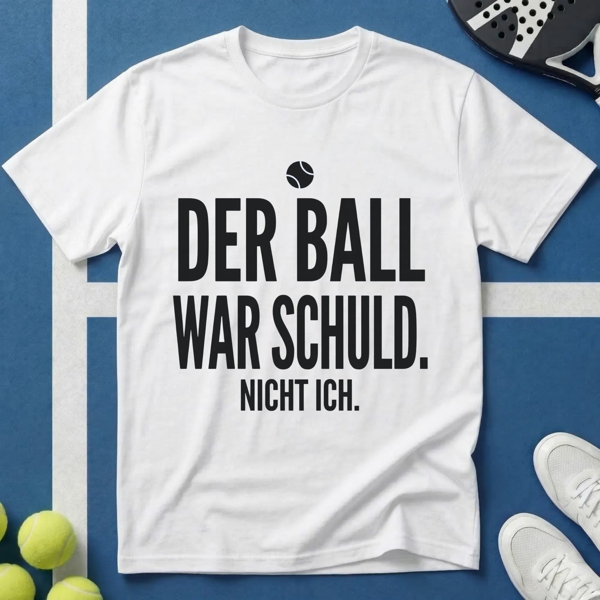 Der Ball war Schuld nicht ich T-Shirt
