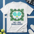 Du + Ich botanisches Padel Date T-Shirt