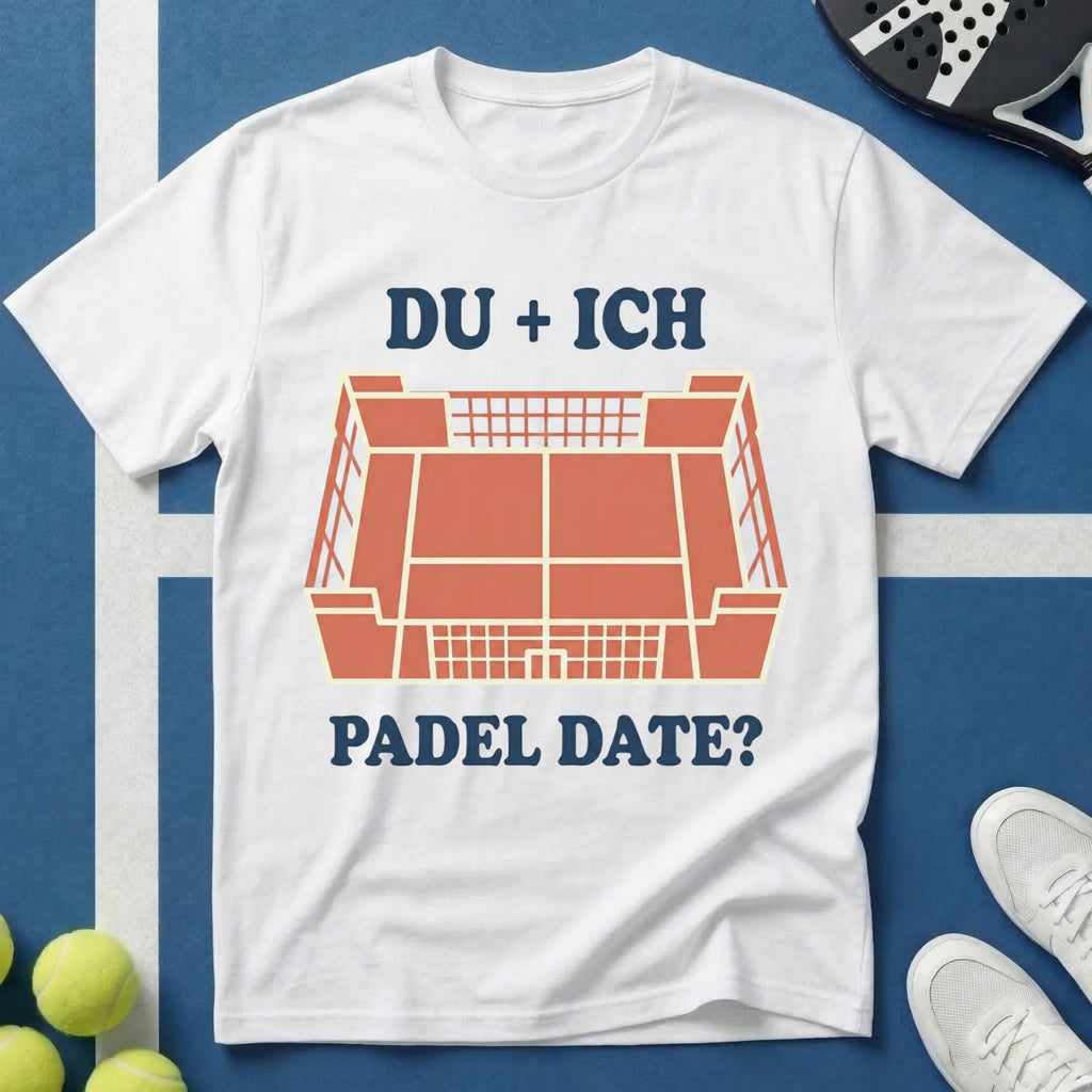 Du + Ich Padel Date? T-Shirt