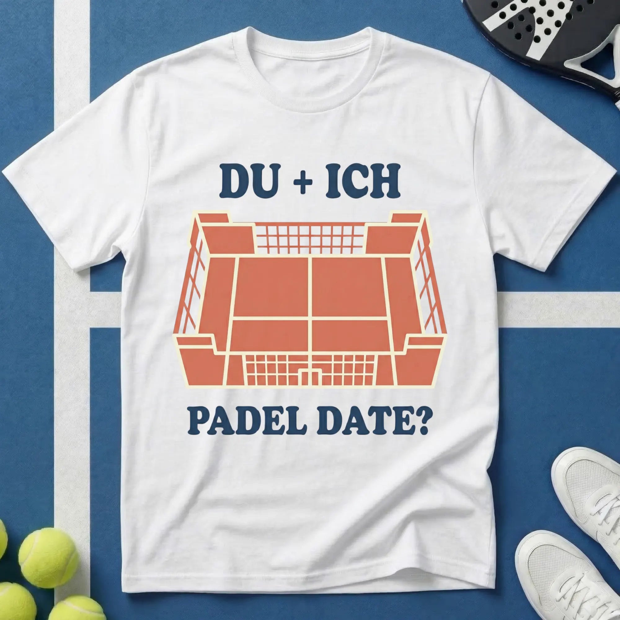 Du + Ich Padel Date? T-Shirt