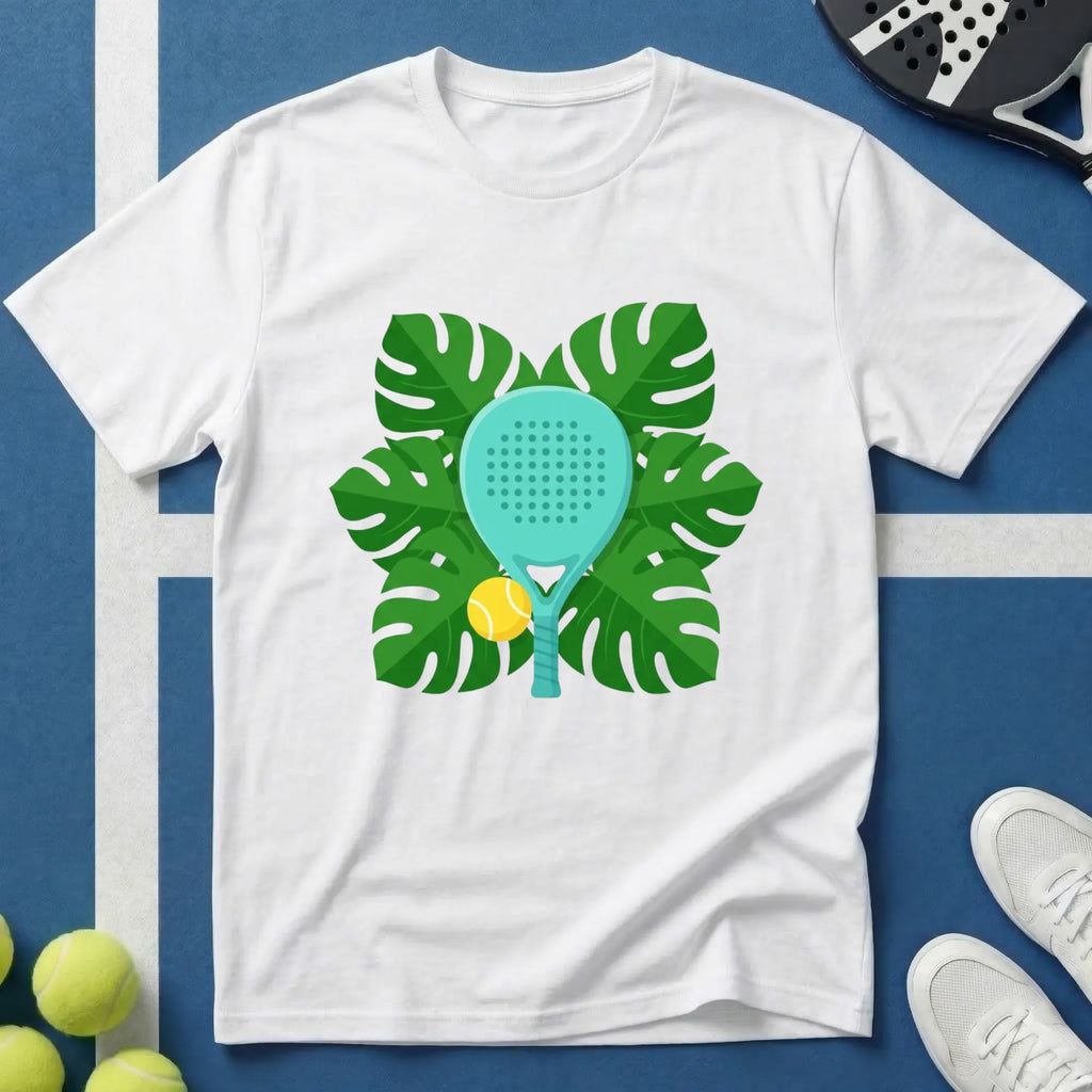 Botanisches Padel T-Shirt