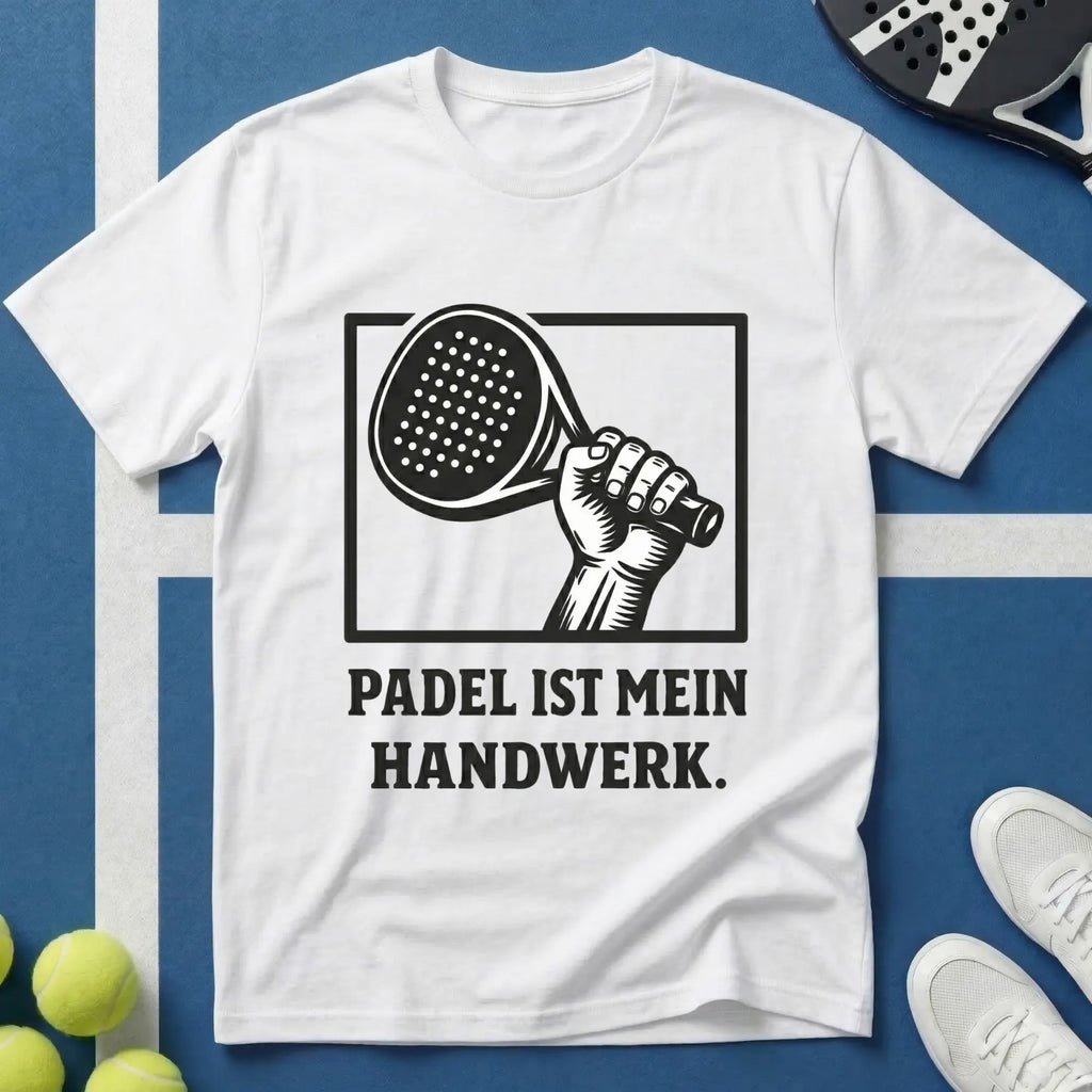 Padel ist mein Handwerk T-Shirt