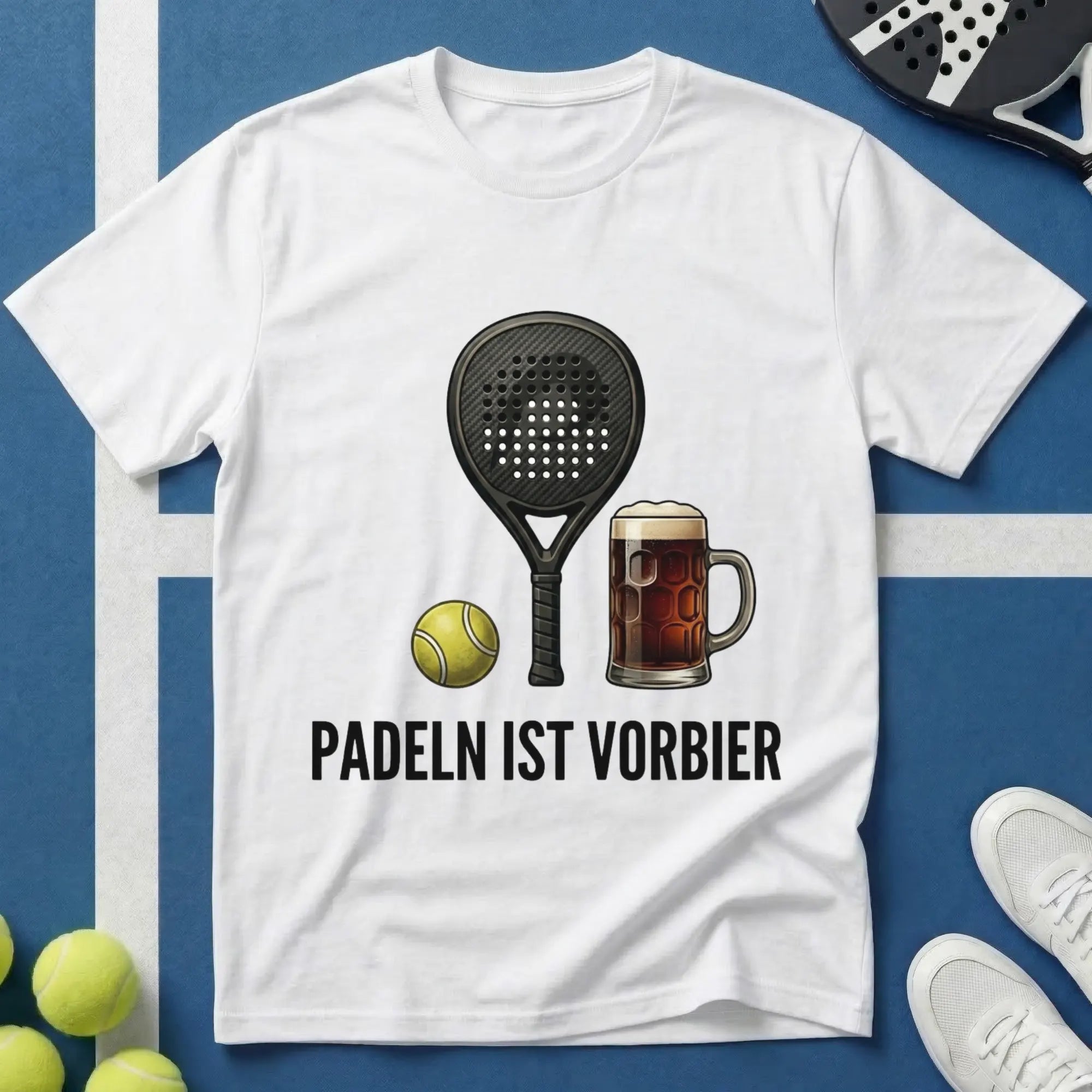 Padeln ist Vorbier T-Shirt