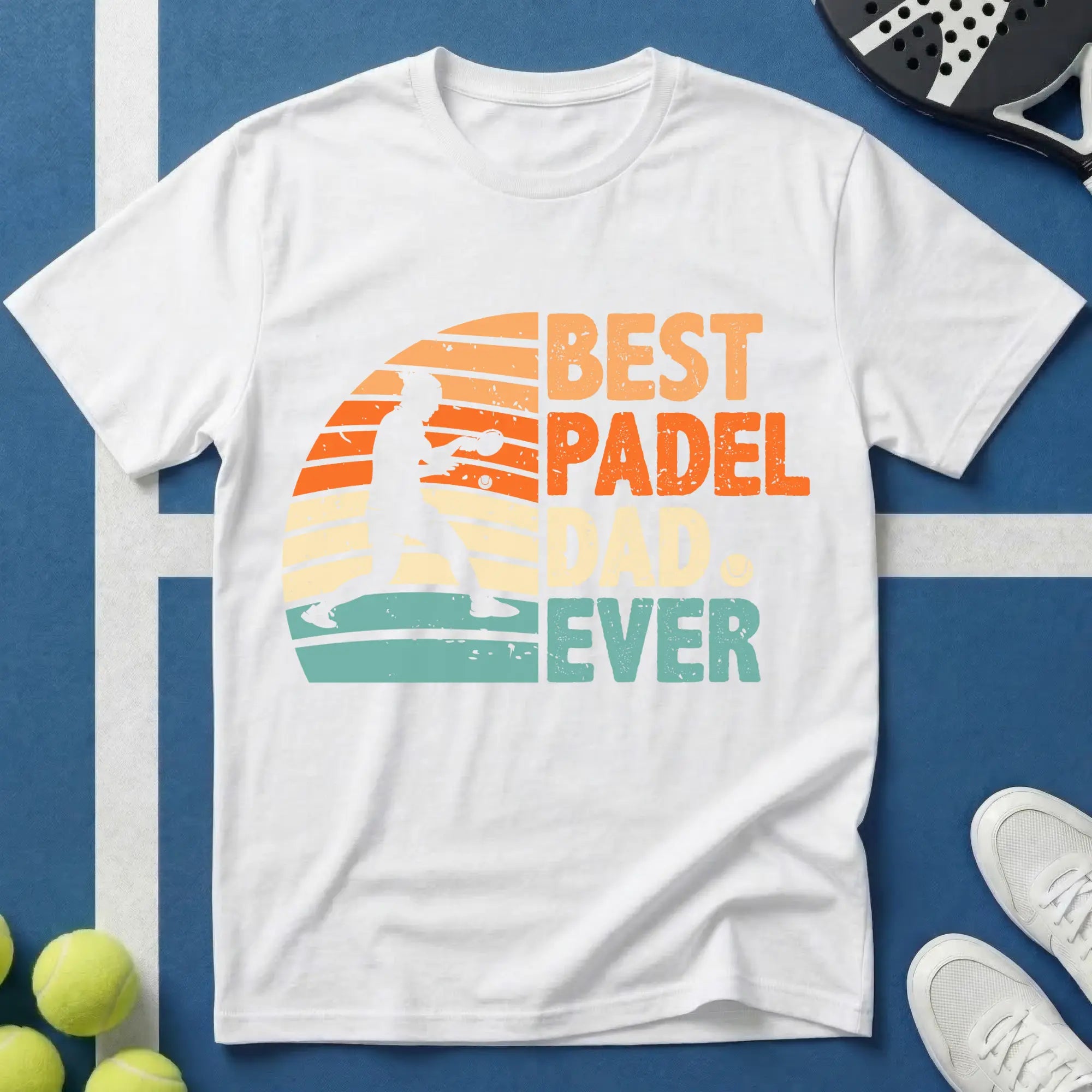 Best Padel Dad ever T-Shirt