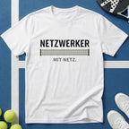 Padel Netzwerker mit Netz T-Shirt