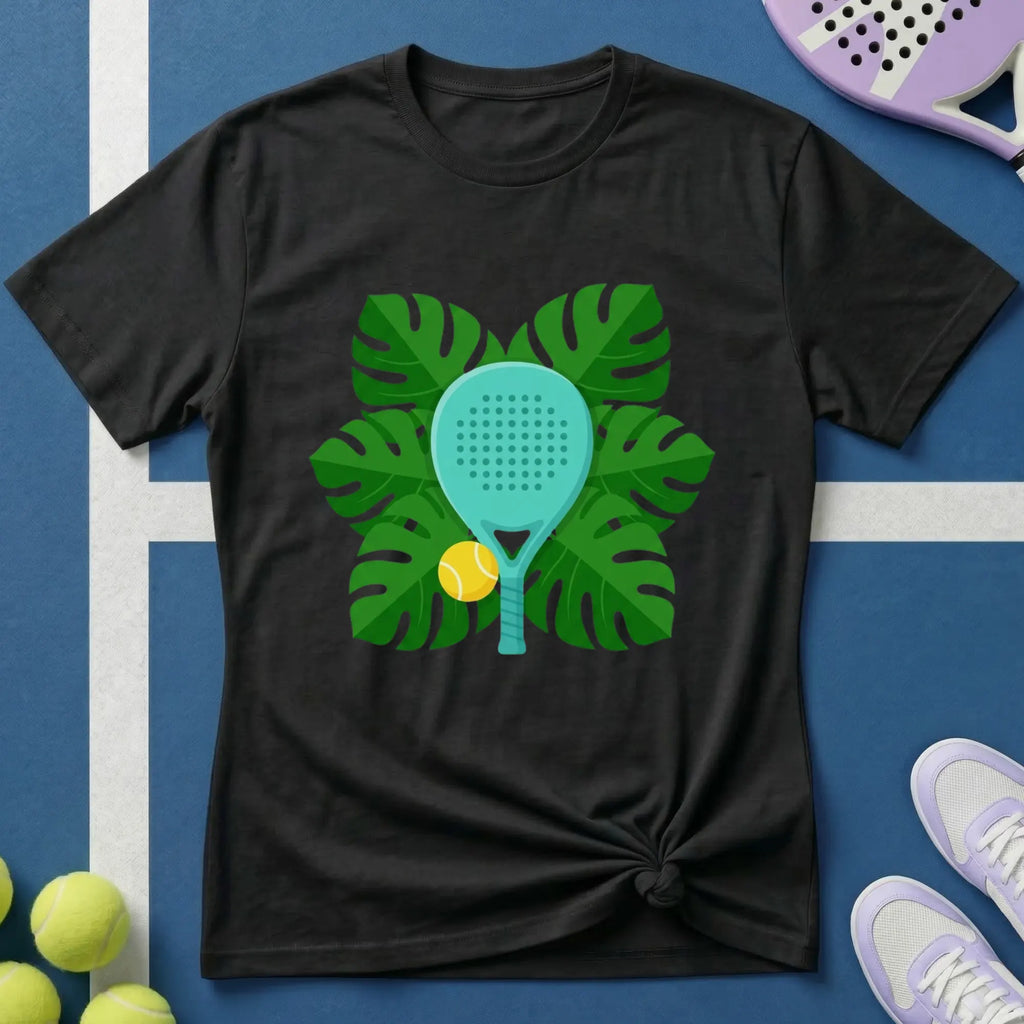 Botanisches Padel T-Shirt
