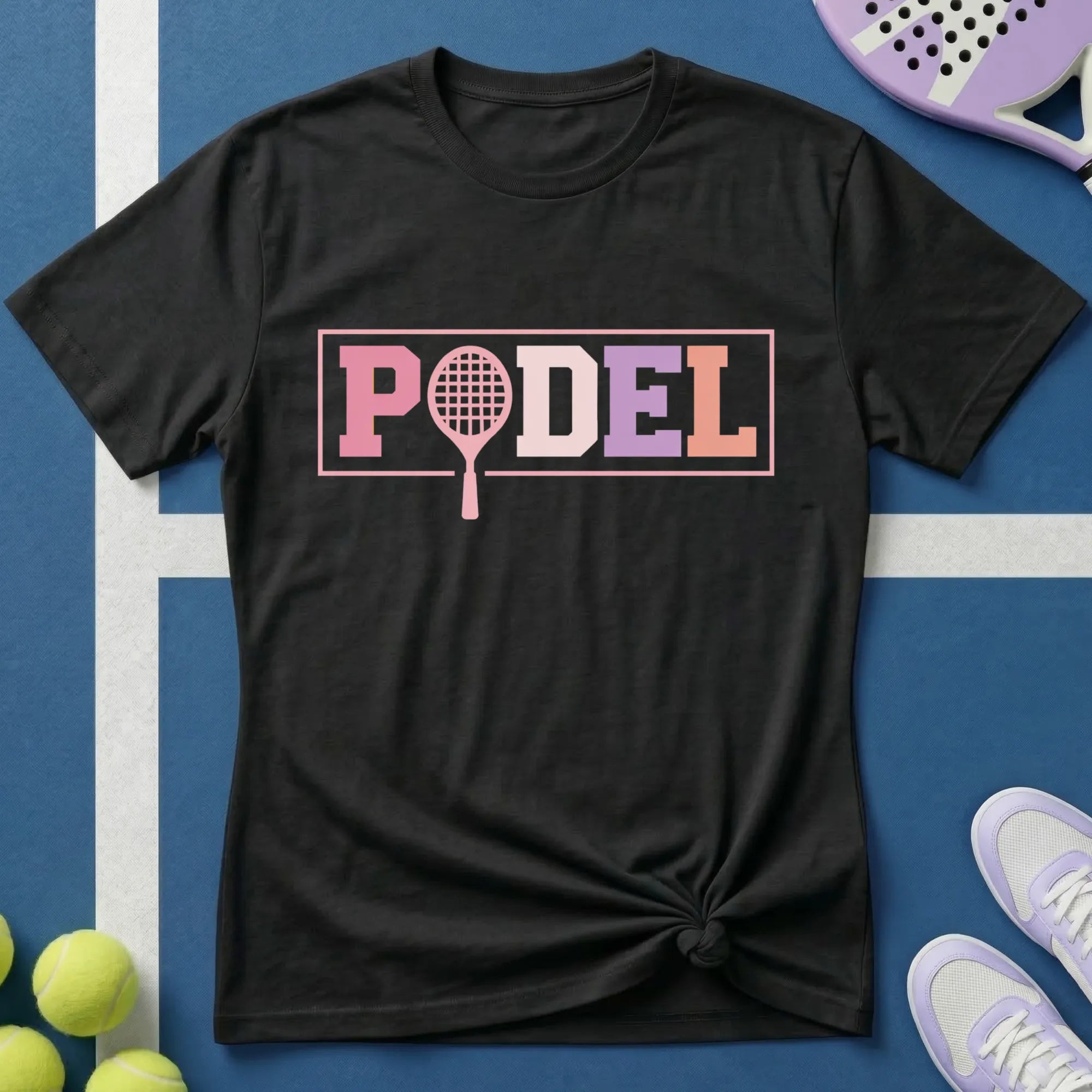 Padel Varsity Style T-Shirt