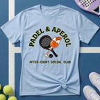 Padel & Aperol After-Court Social Club T‑Shirt