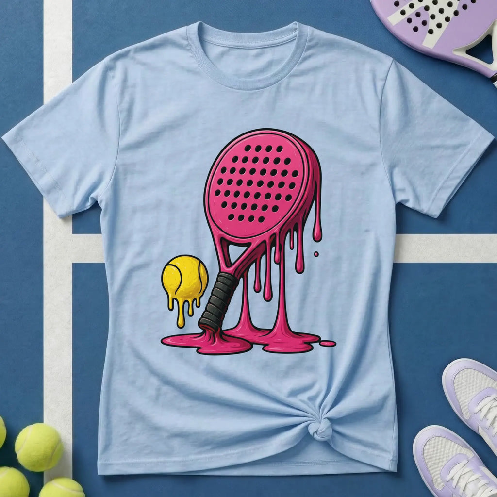 Dripping pink Padel T-Shirt