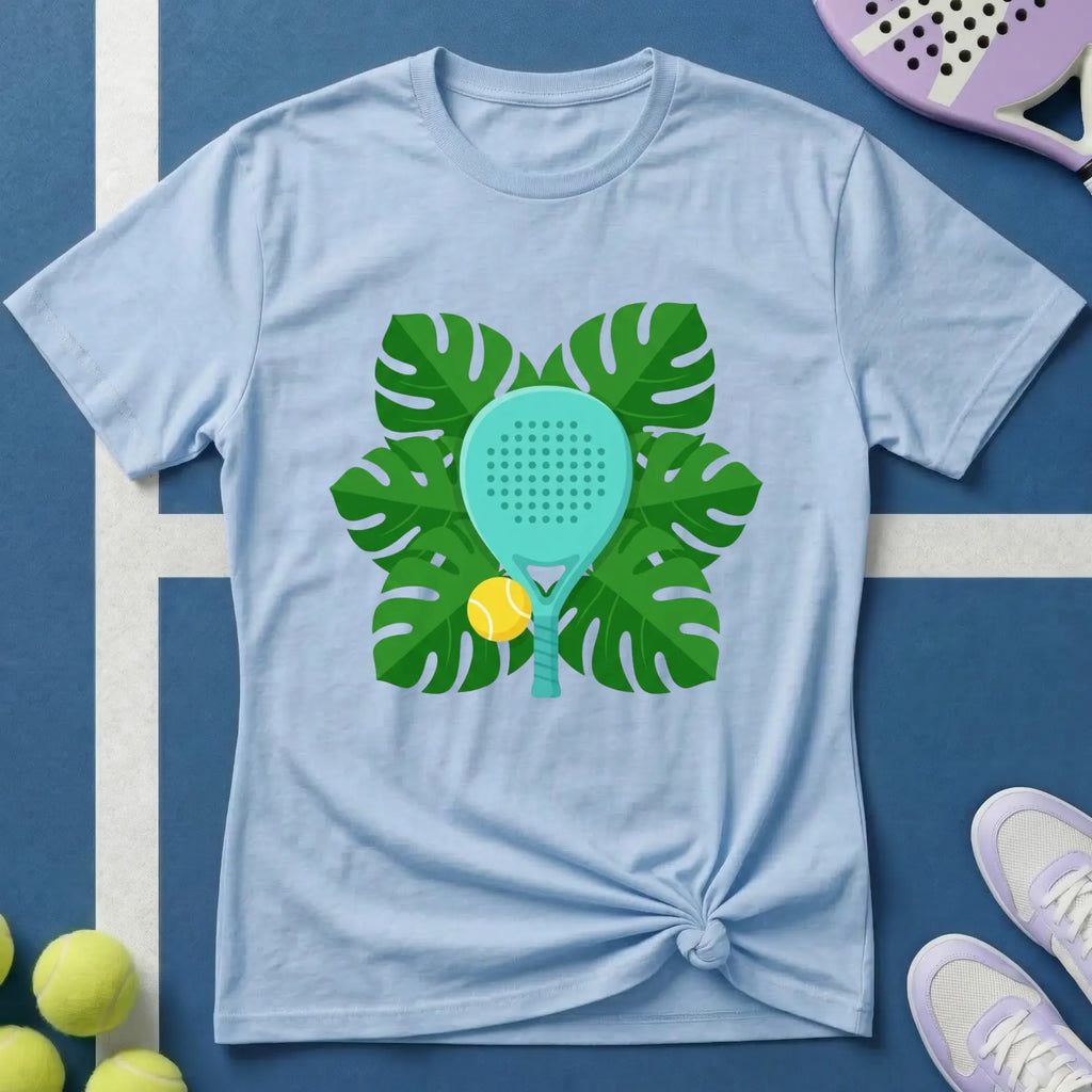 Botanisches Padel T-Shirt