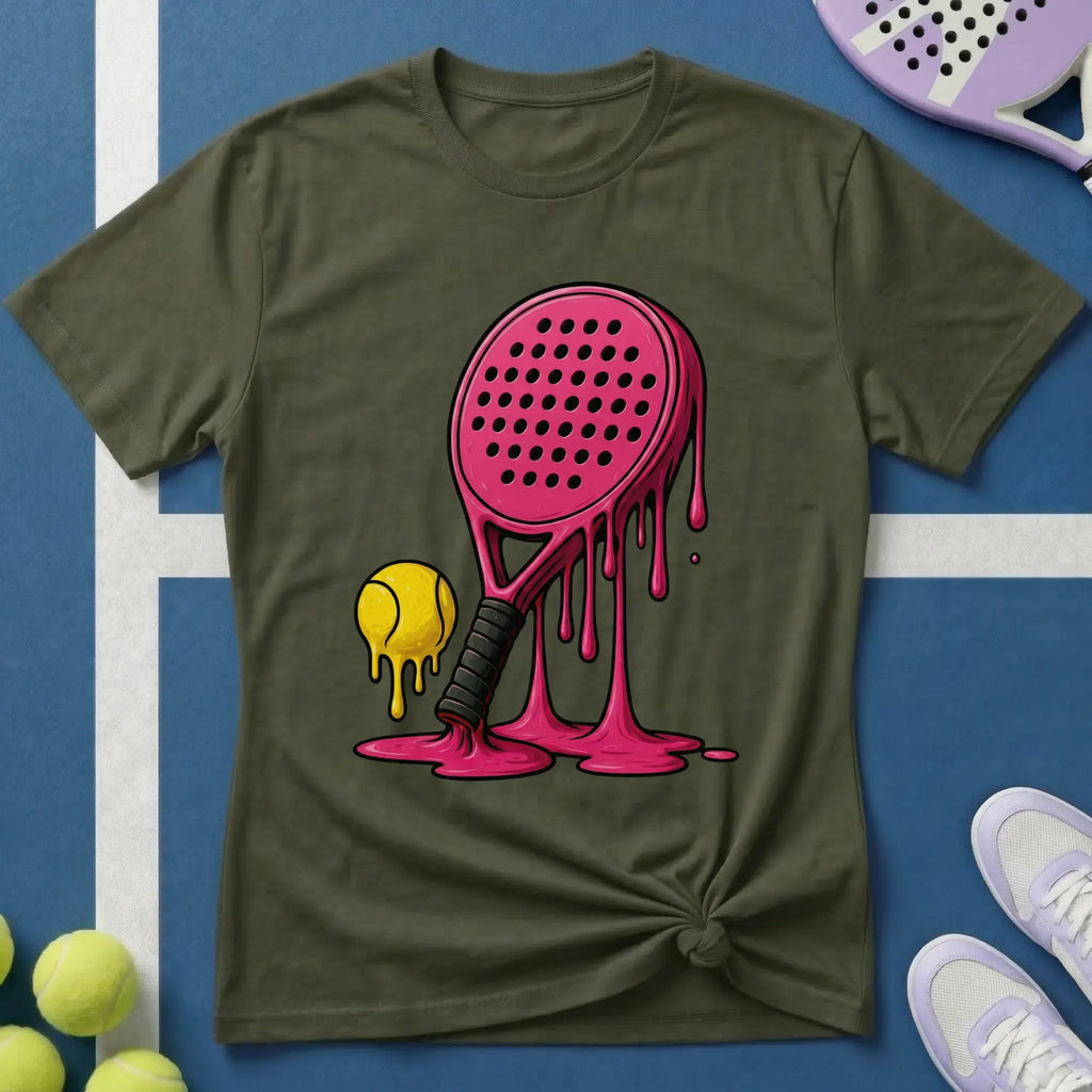 Dripping pink Padel T-Shirt