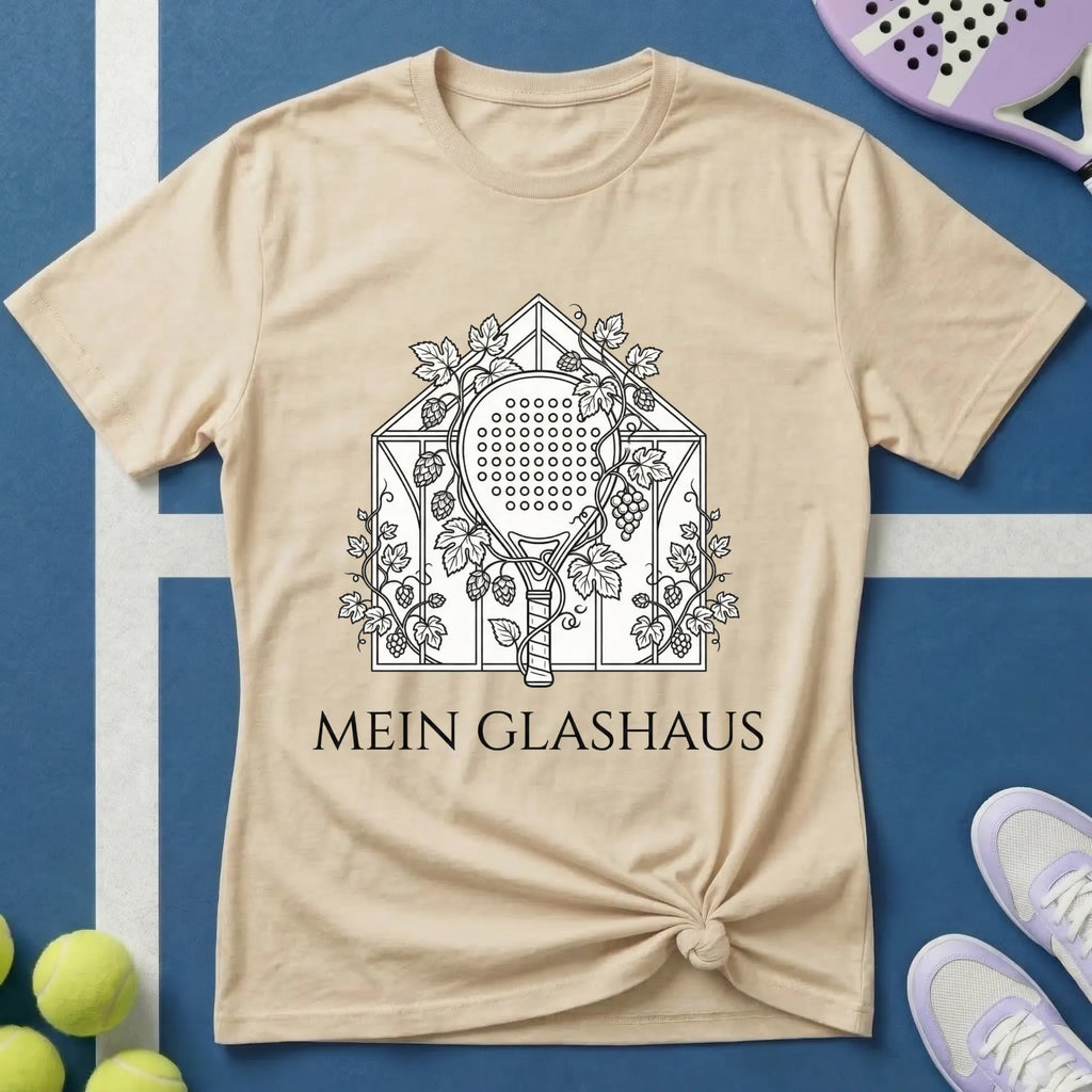 Padel mein Glashaus T-Shirt