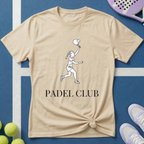 Padel Club Line Art T-Shirt