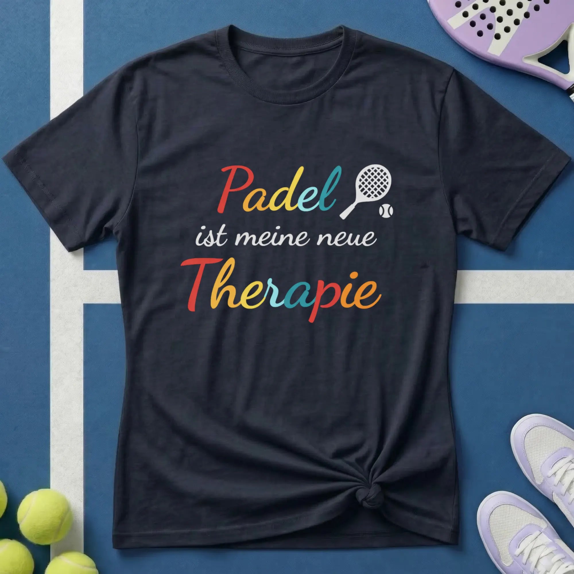 Padel ist meine neue Therapie T-Shirt