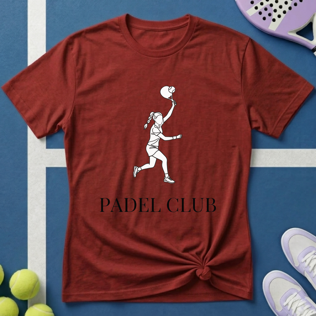 Padel Club Line Art T-Shirt