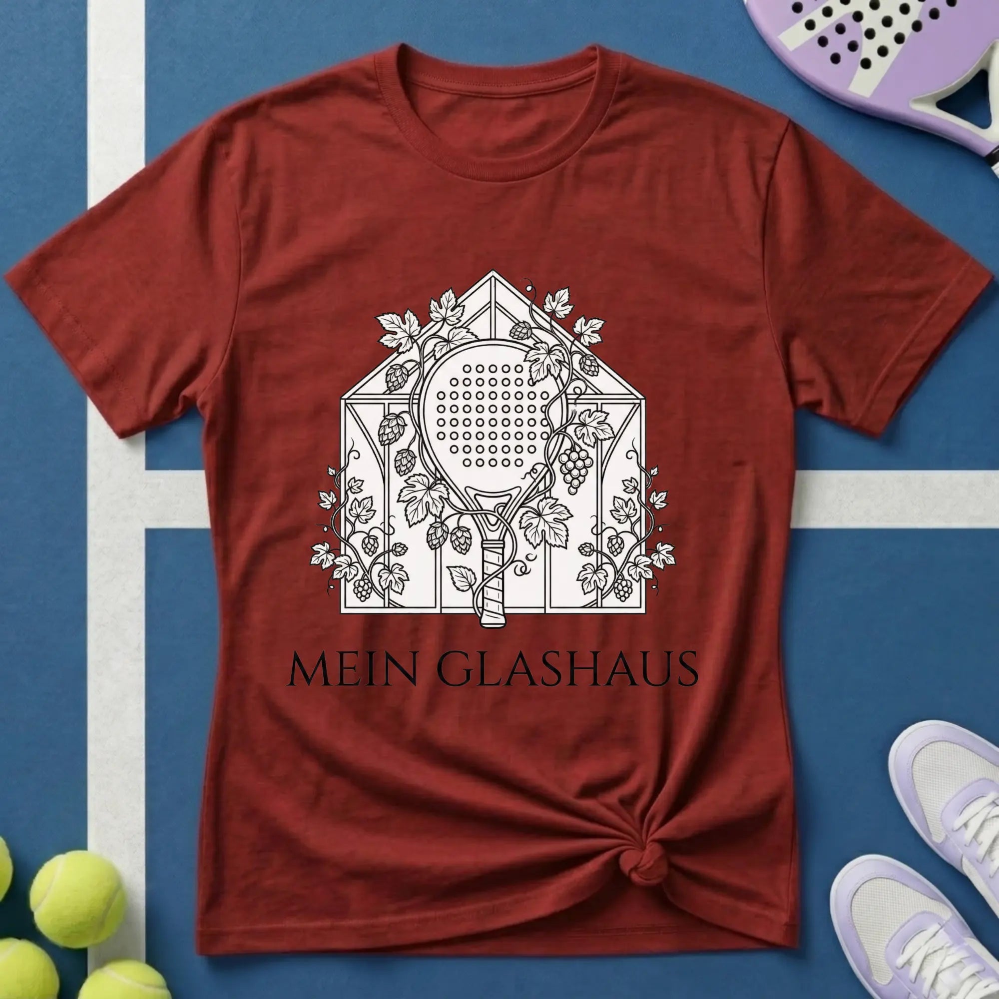 Padel mein Glashaus T-Shirt