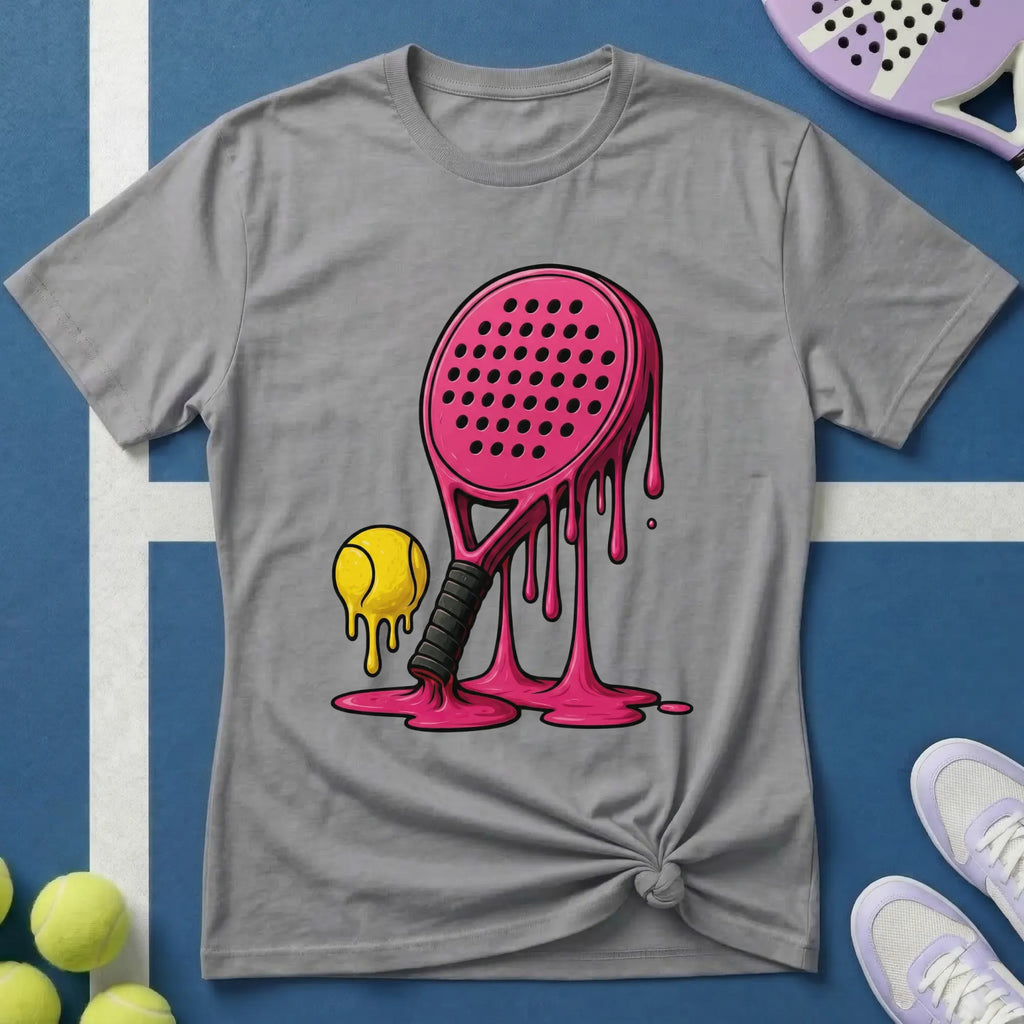 Dripping pink Padel T-Shirt