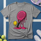 Dripping pink Padel T-Shirt