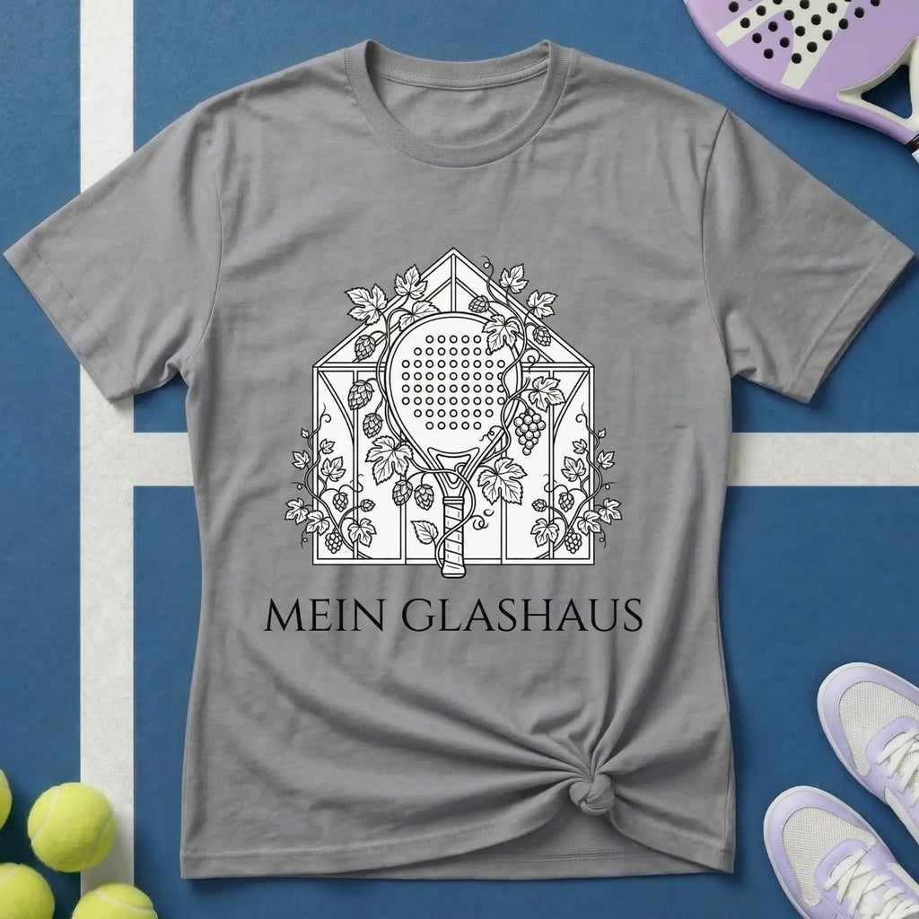 Padel mein Glashaus T-Shirt