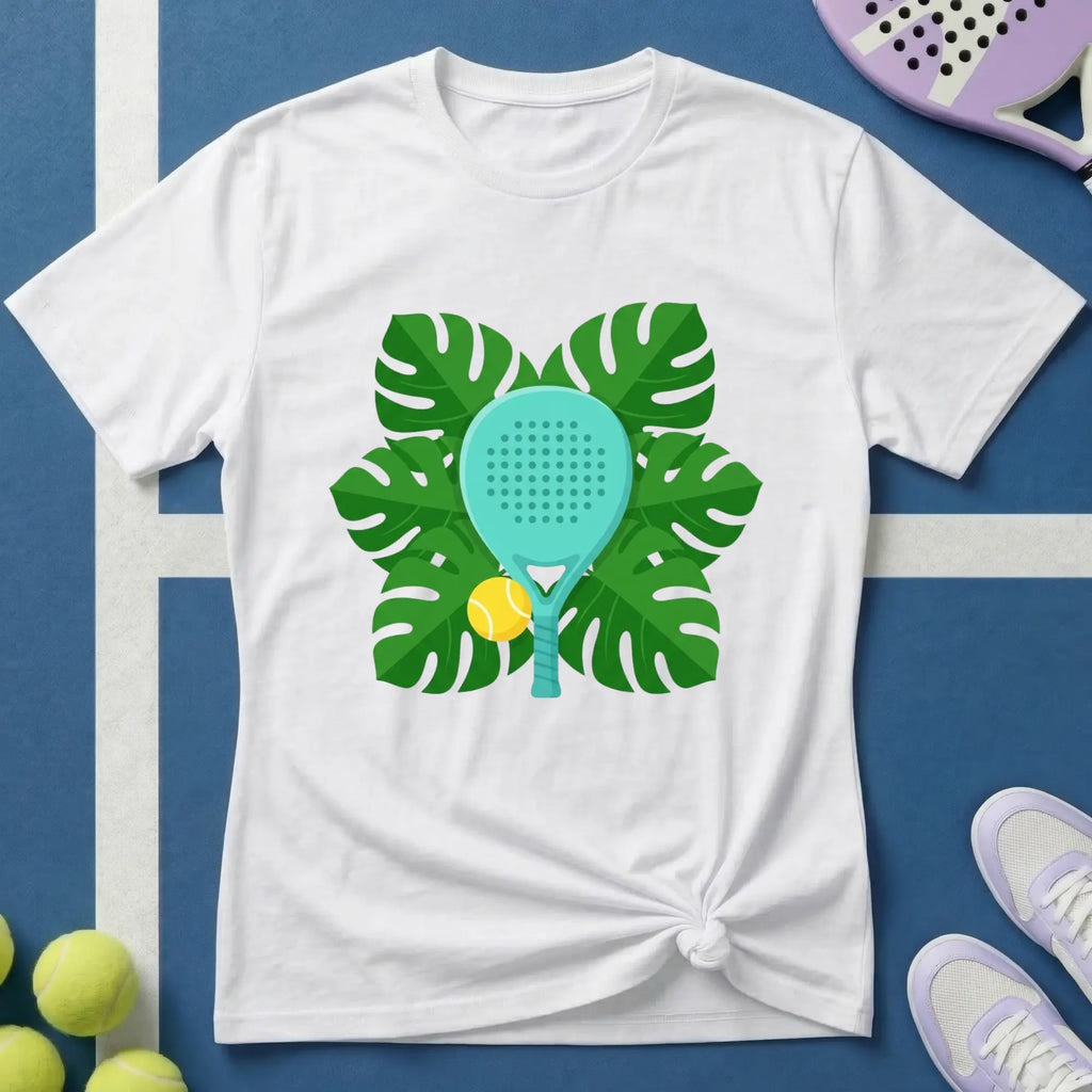 Botanisches Padel T-Shirt