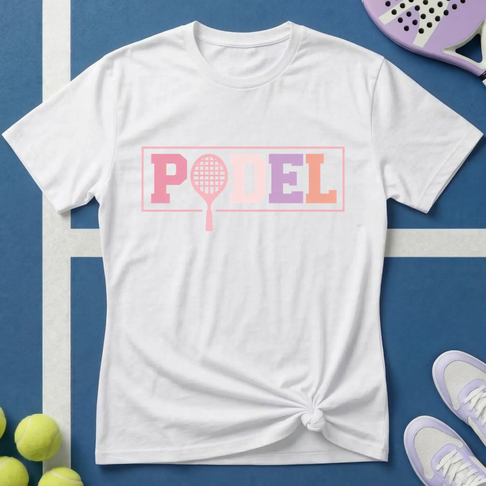 Padel Varsity Style T-Shirt