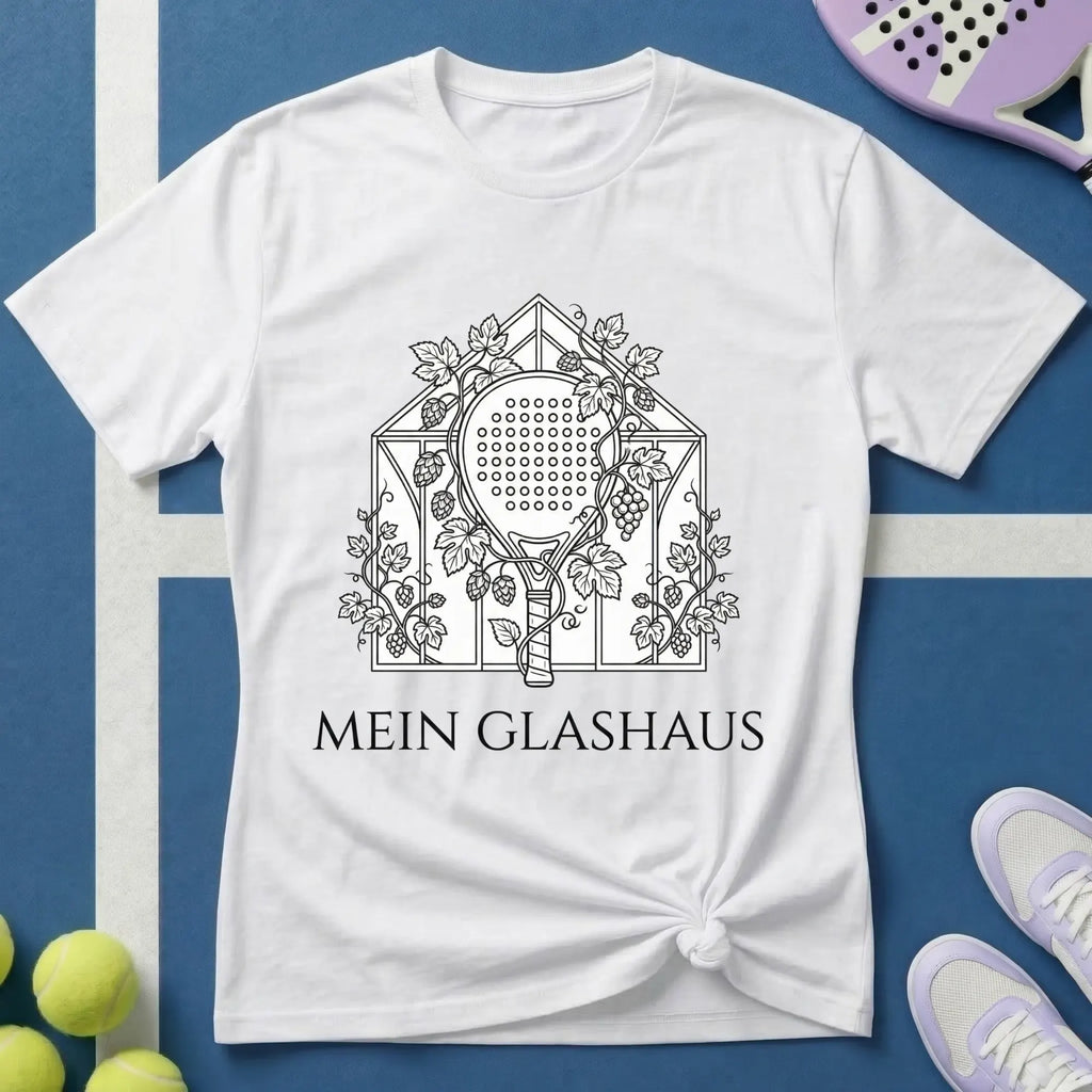 Padel mein Glashaus T-Shirt
