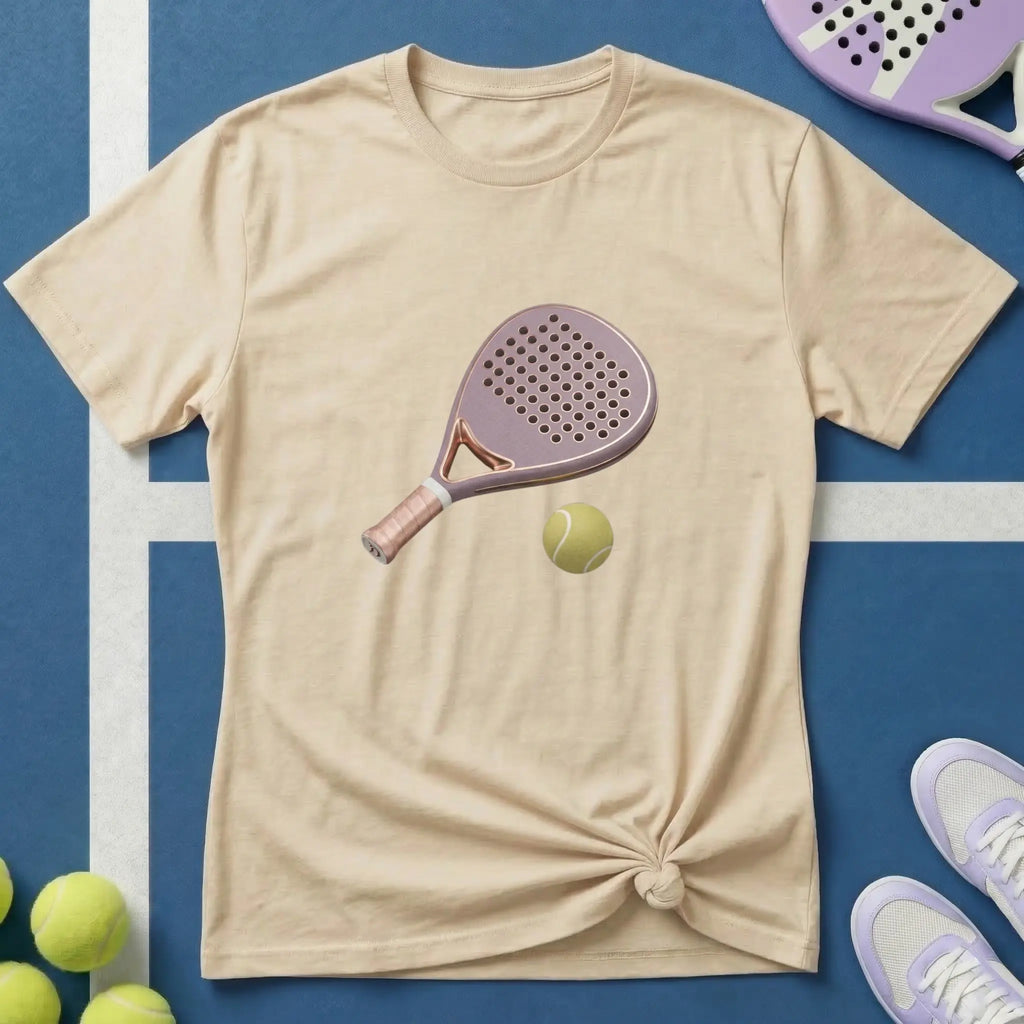 3D Pinkes Padel T-Shirt