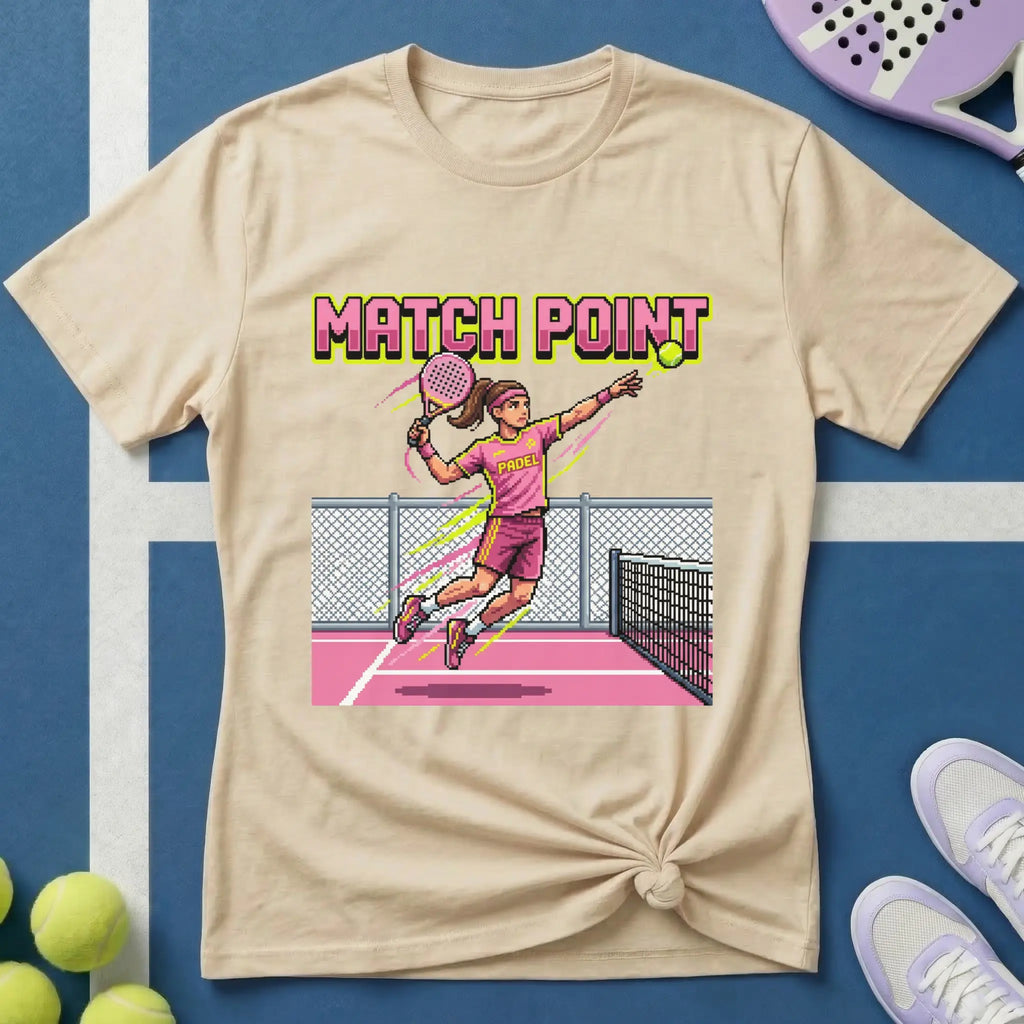 Match Point Padel Spielerin T-Shirt