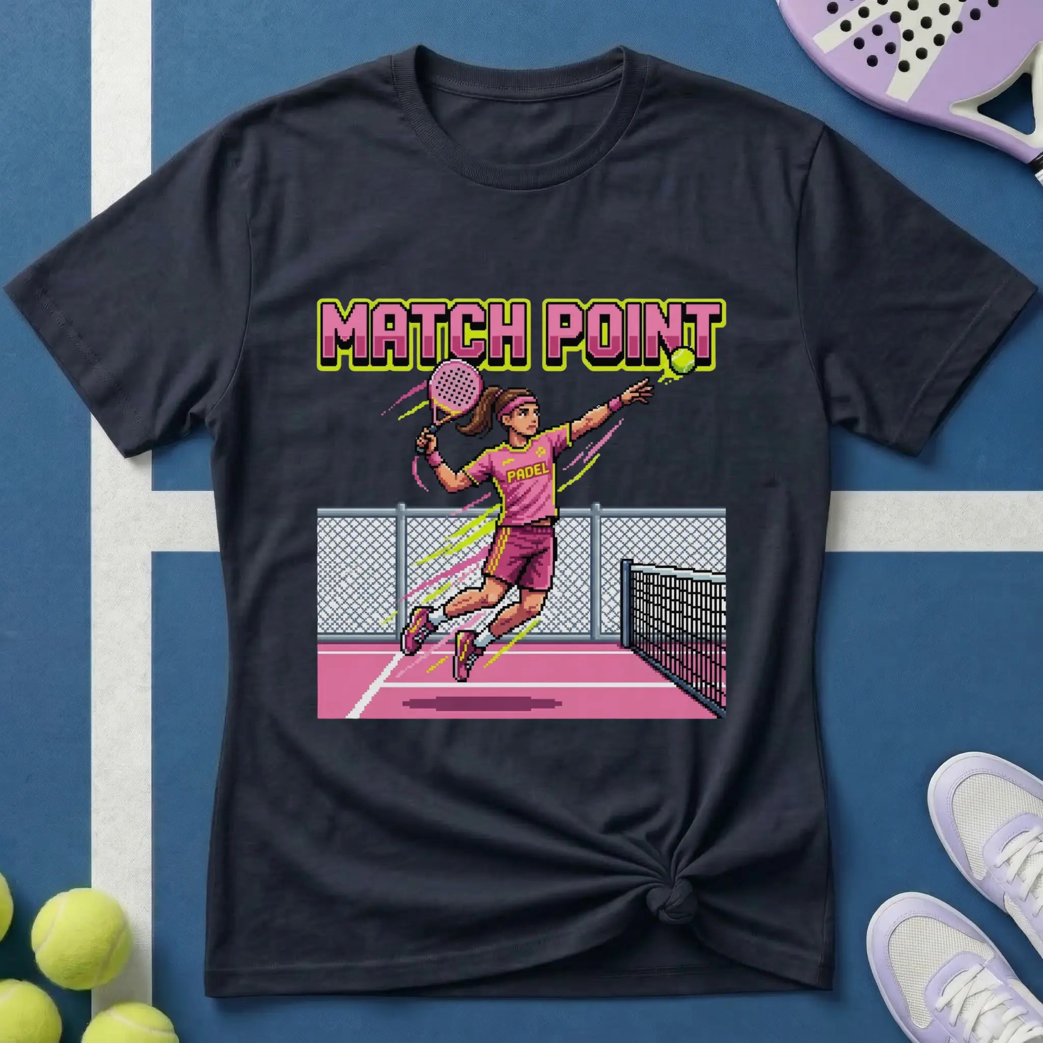 Match Point Padel Spielerin T-Shirt