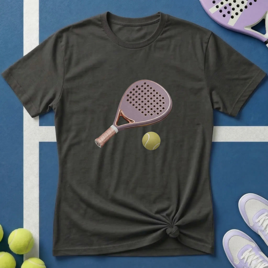 3D Pinkes Padel T-Shirt