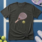 3D Pinkes Padel T-Shirt