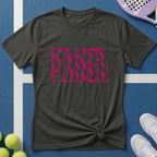 Wavy Pink Padel T-Shirt