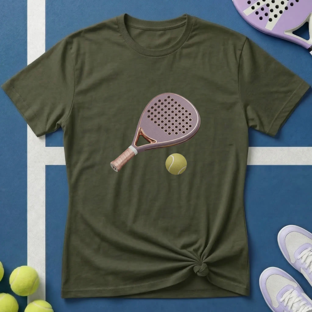 3D Pinkes Padel T-Shirt