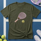 3D Pinkes Padel T-Shirt