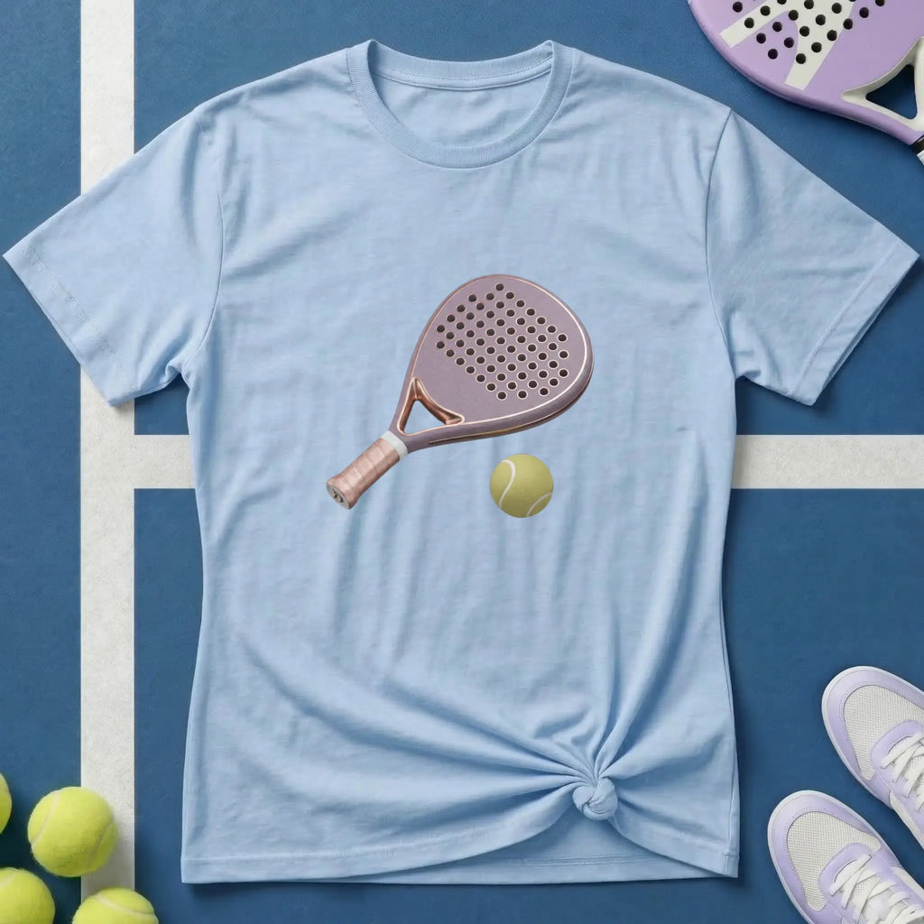 3D Pinkes Padel T-Shirt