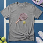 3D Pinkes Padel T-Shirt