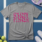 Wavy Pink Padel T-Shirt