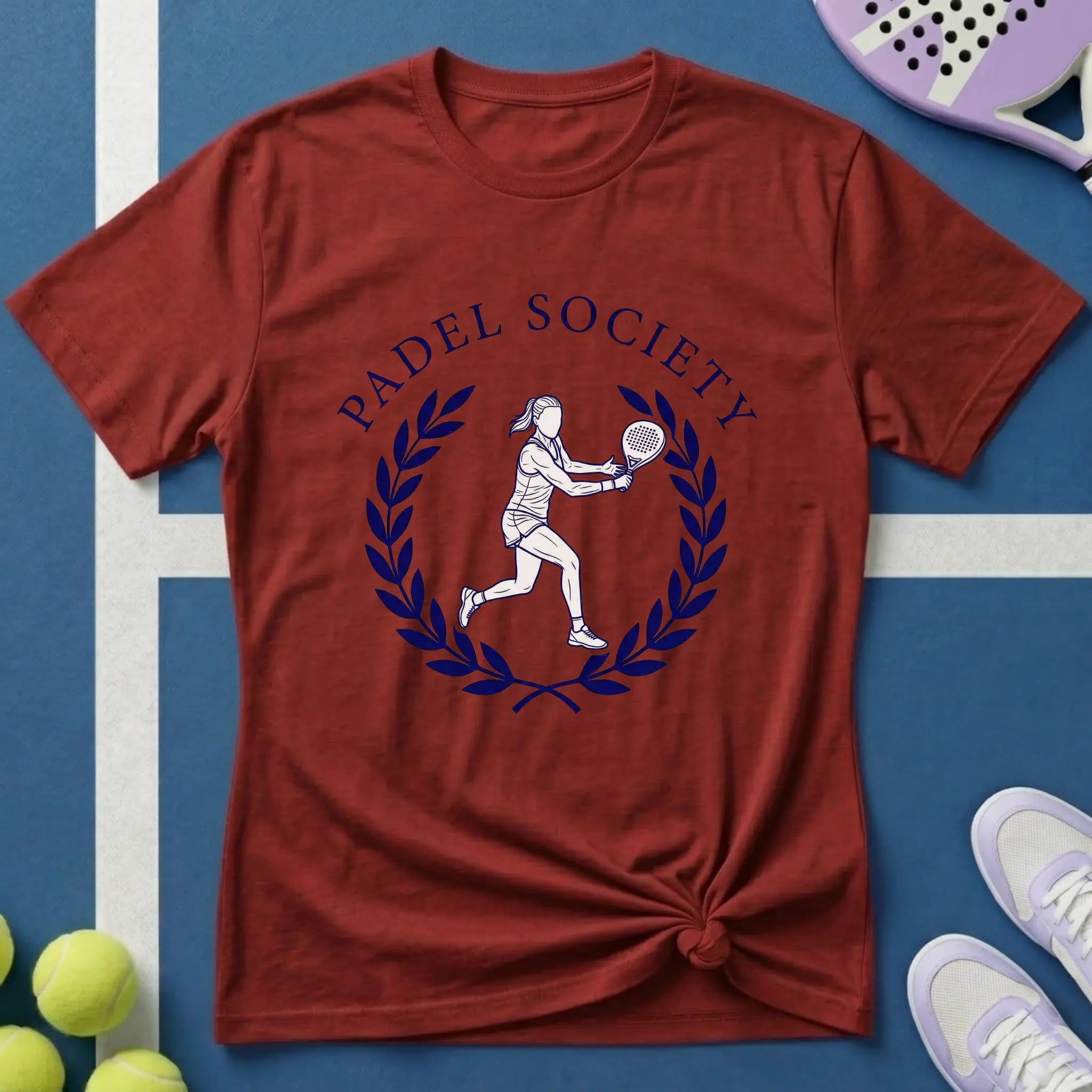 Padel Society Sportclub Ästethik T-Shirt