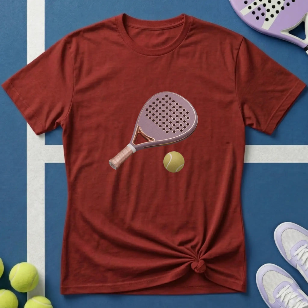 3D Pinkes Padel T-Shirt