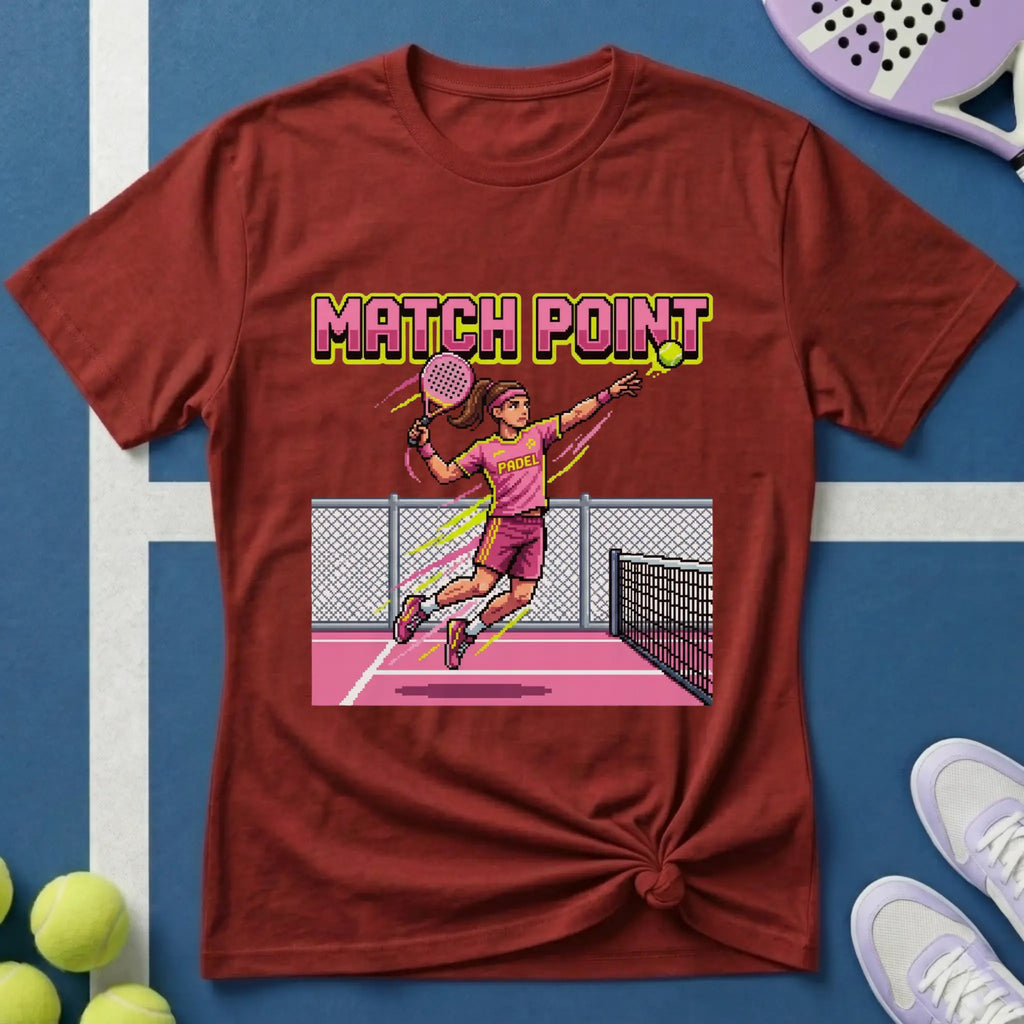 Match Point Padel Spielerin T-Shirt