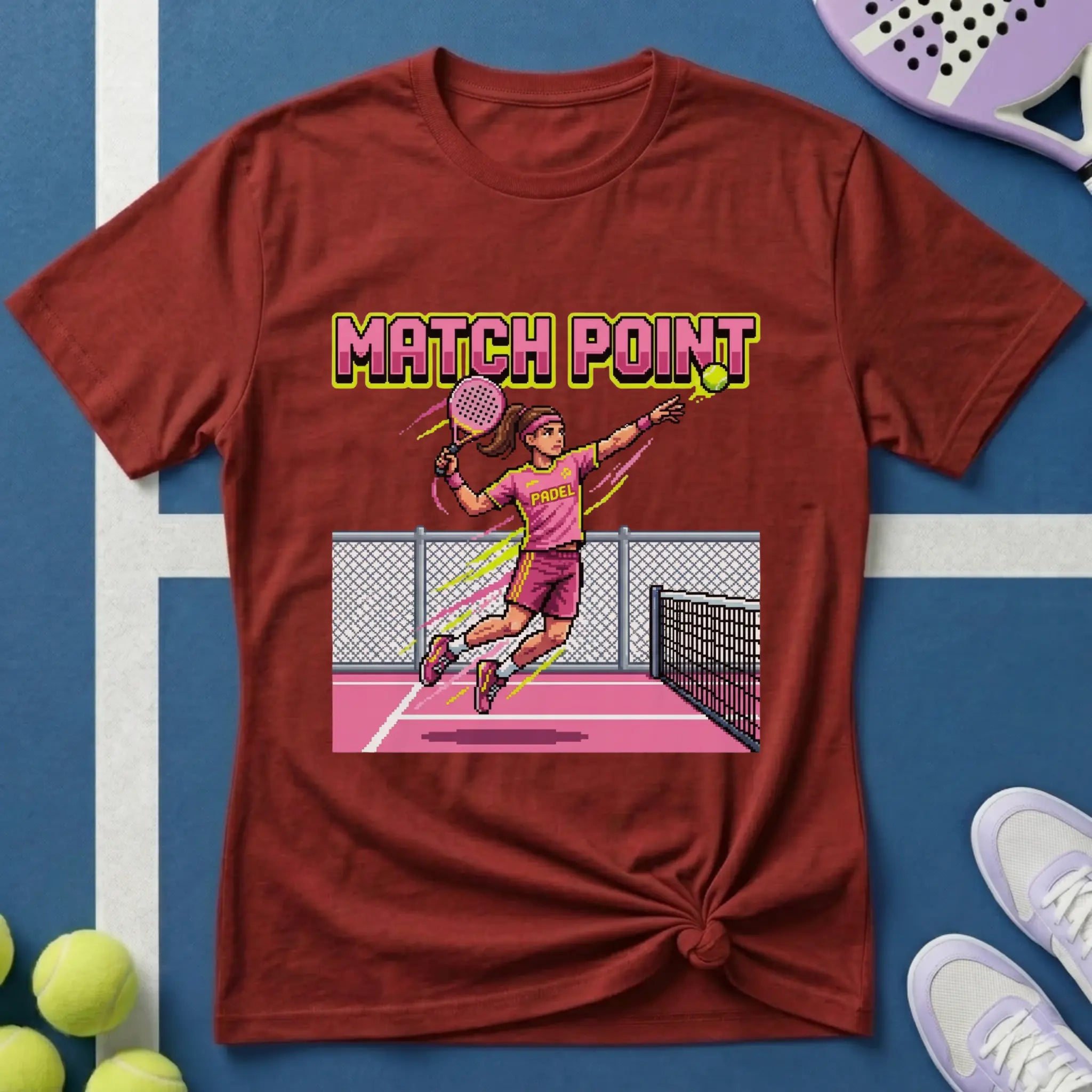 Match Point Padel Spielerin T-Shirt