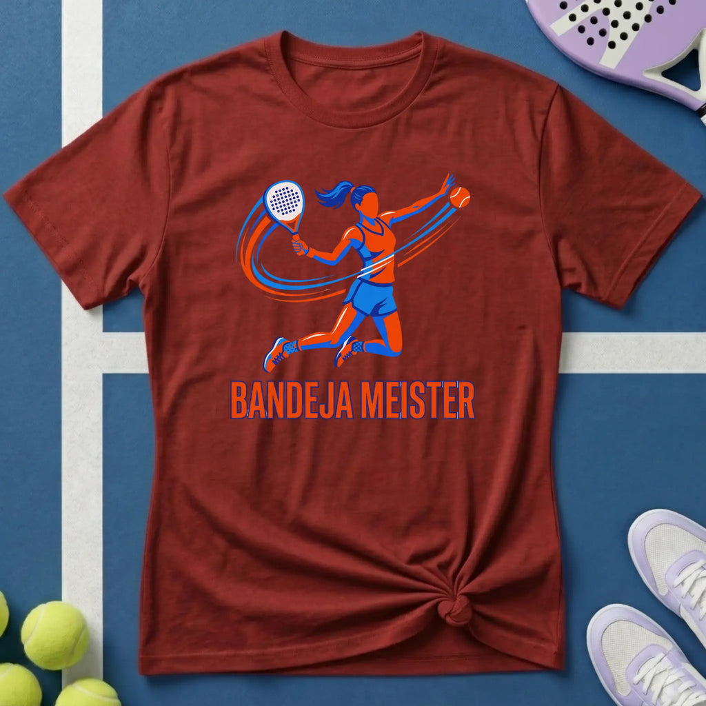 Bandeja Meister Pop Art Spielerin T-Shirt