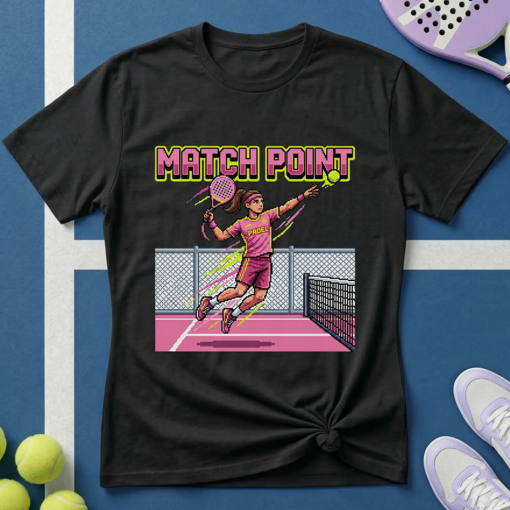 Match Point Padel Spielerin T-Shirt