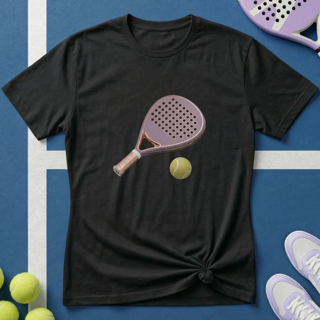 3D Pinkes Padel T-Shirt