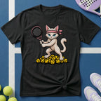 Padel helle Katze T-Shirt
